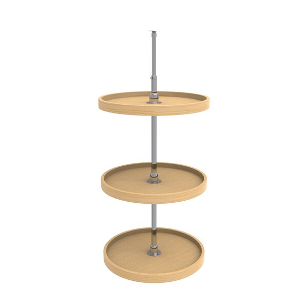 Rev-A-Shelf Maple Veneer, Light Brown, 20 in W, 38 in H, 20 in D, 20 in L, Light Brown 4WLS073-20-536 - main